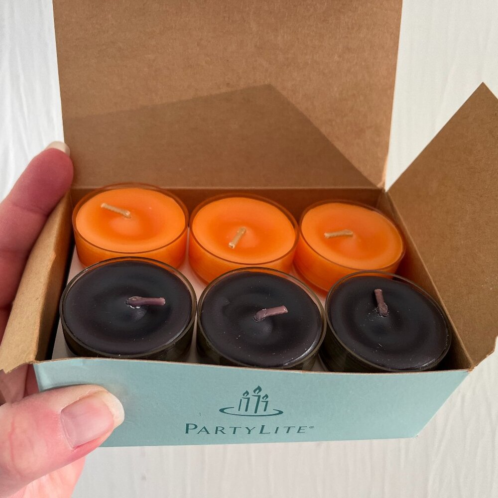 PartyLite Halloween Night Set of 12 Tealights